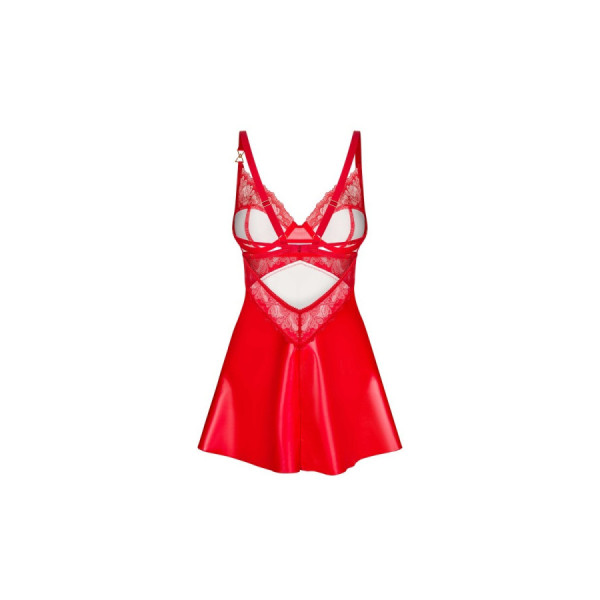 Aliosa nuisette et string - Rouges